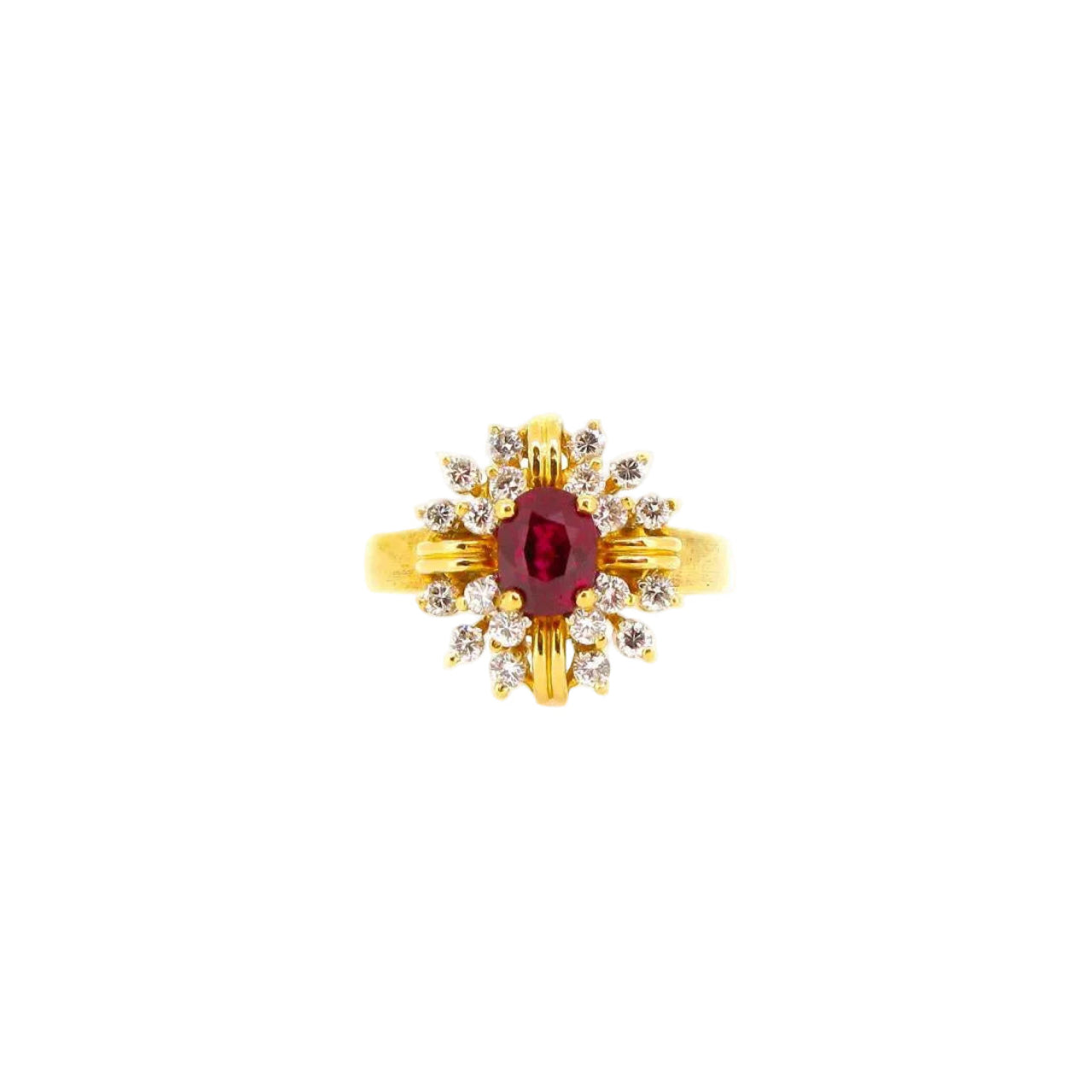 Ruby & Diamond Ring - K.S. Sze & Sons