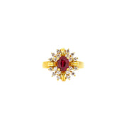 Ruby & Diamond Ring - K.S. Sze & Sons