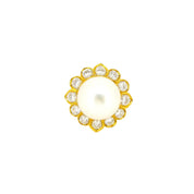 South Sea Pearl & Diamond Ring - K.S. Sze & Sons