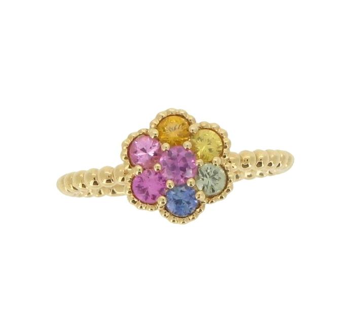 Multicolored Sapphire Ring - K.S. Sze & Sons