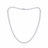 Platinum White Diamond Necklace