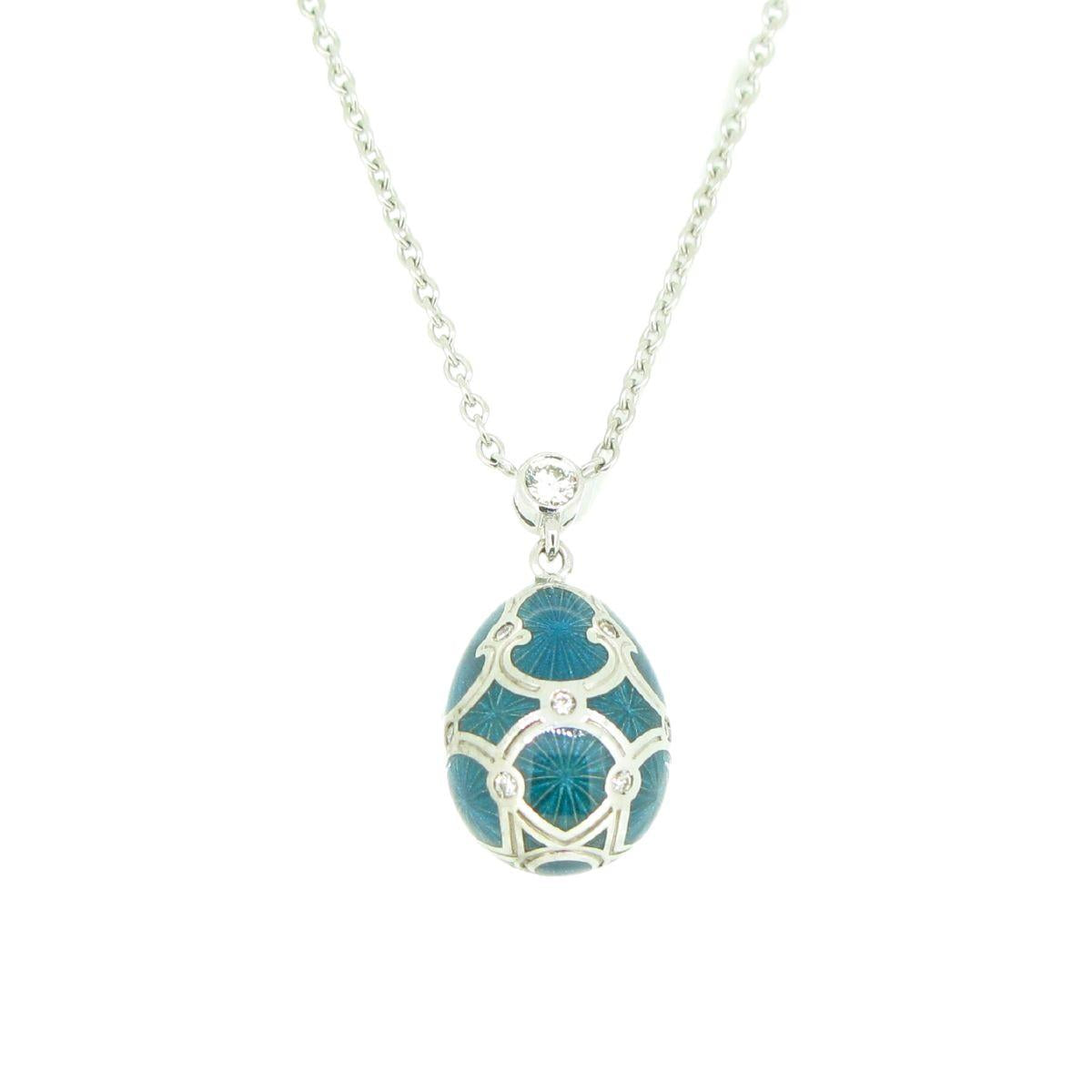 Faberge Heritage Egg Pendant - K.S. Sze & Sons
