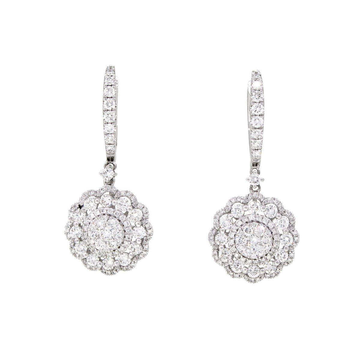 Diamond Drop Earring - K.S. Sze & Sons