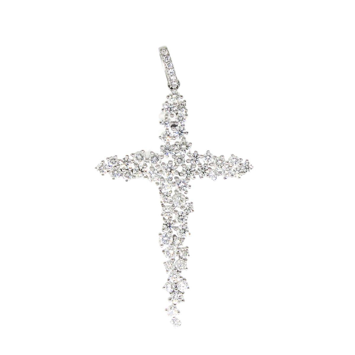 18K Gold Diamond Peandant - K.S. Sze & Sons