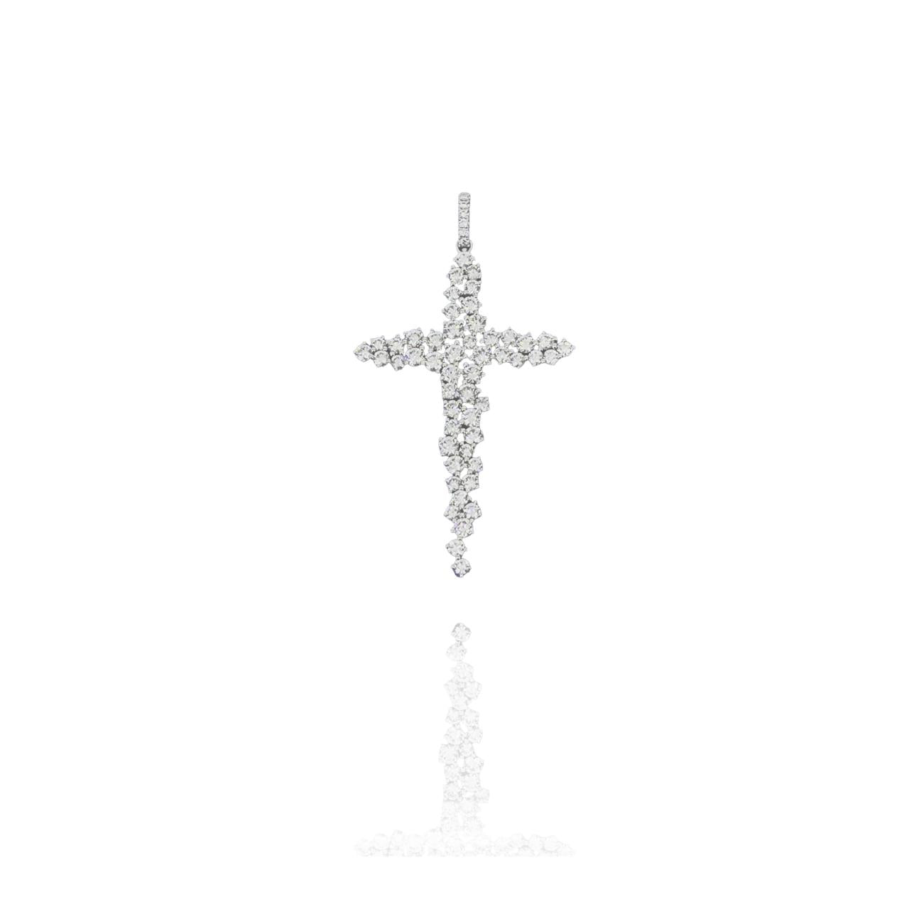 18K Gold Diamond Peandant - K.S. Sze & Sons