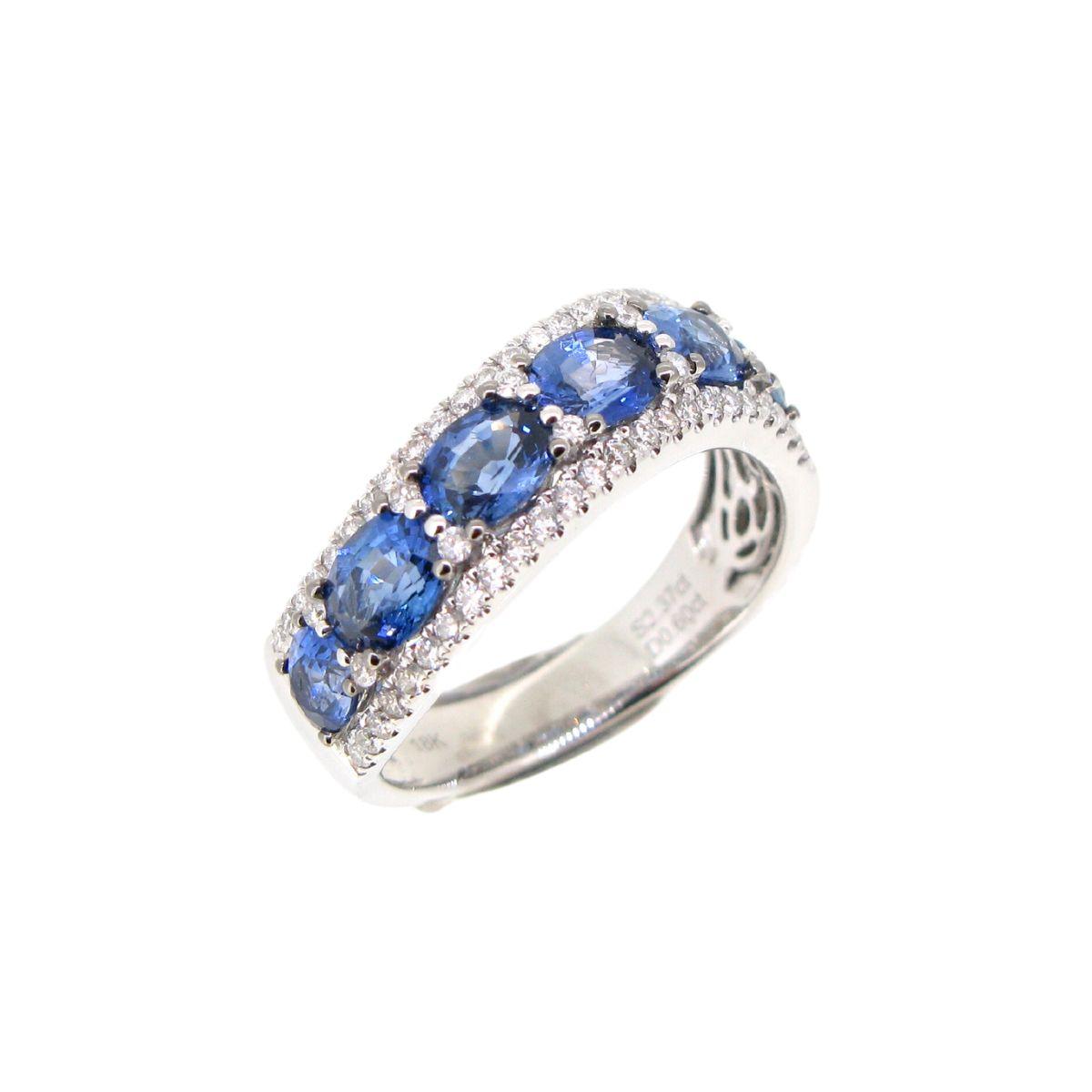 Sapphire & Diamond Ring - K.S. Sze & Sons