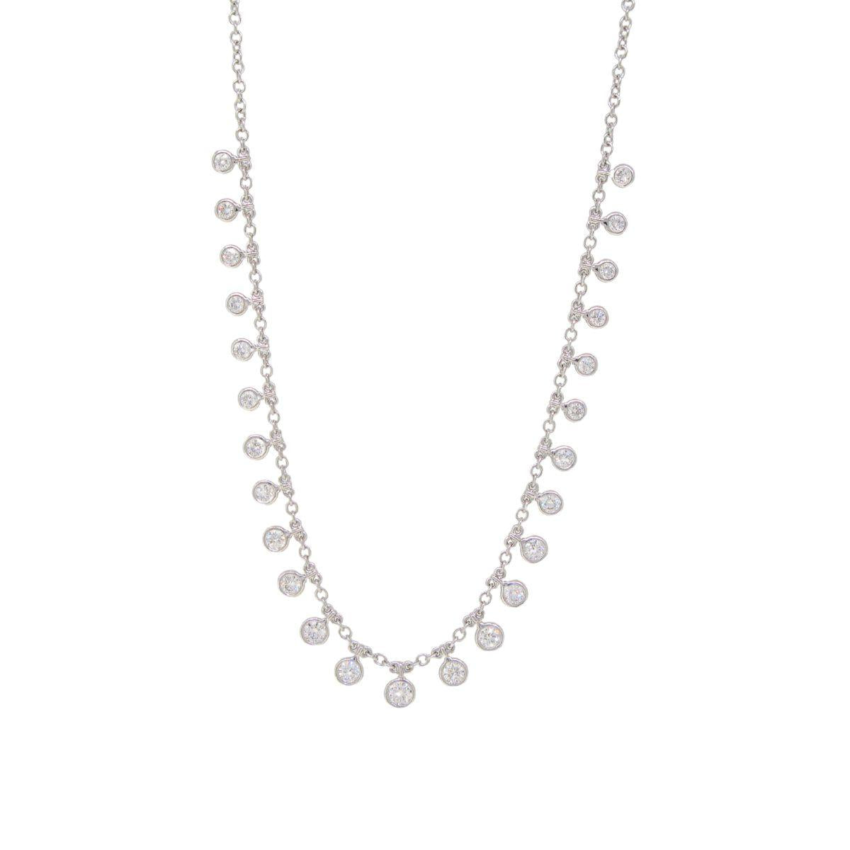 White Diamond Necklace - K.S. Sze & Sons