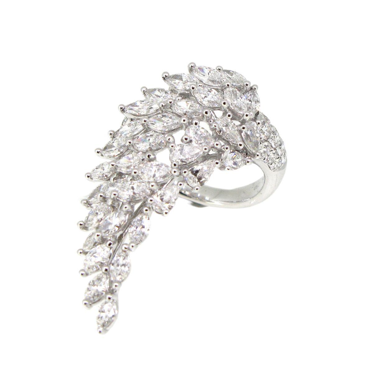 Diamond Wing Ring - K.S. Sze & Sons