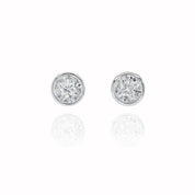 Round Illusion Diamond Earrings - K.S. Sze & Sons