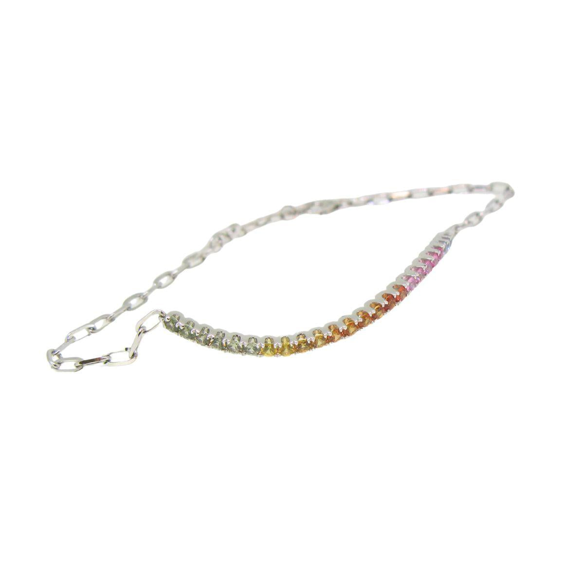 Multicolored Sapphire Bracelet - K.S. Sze & Sons