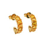 Yellow Sapphire Earrings