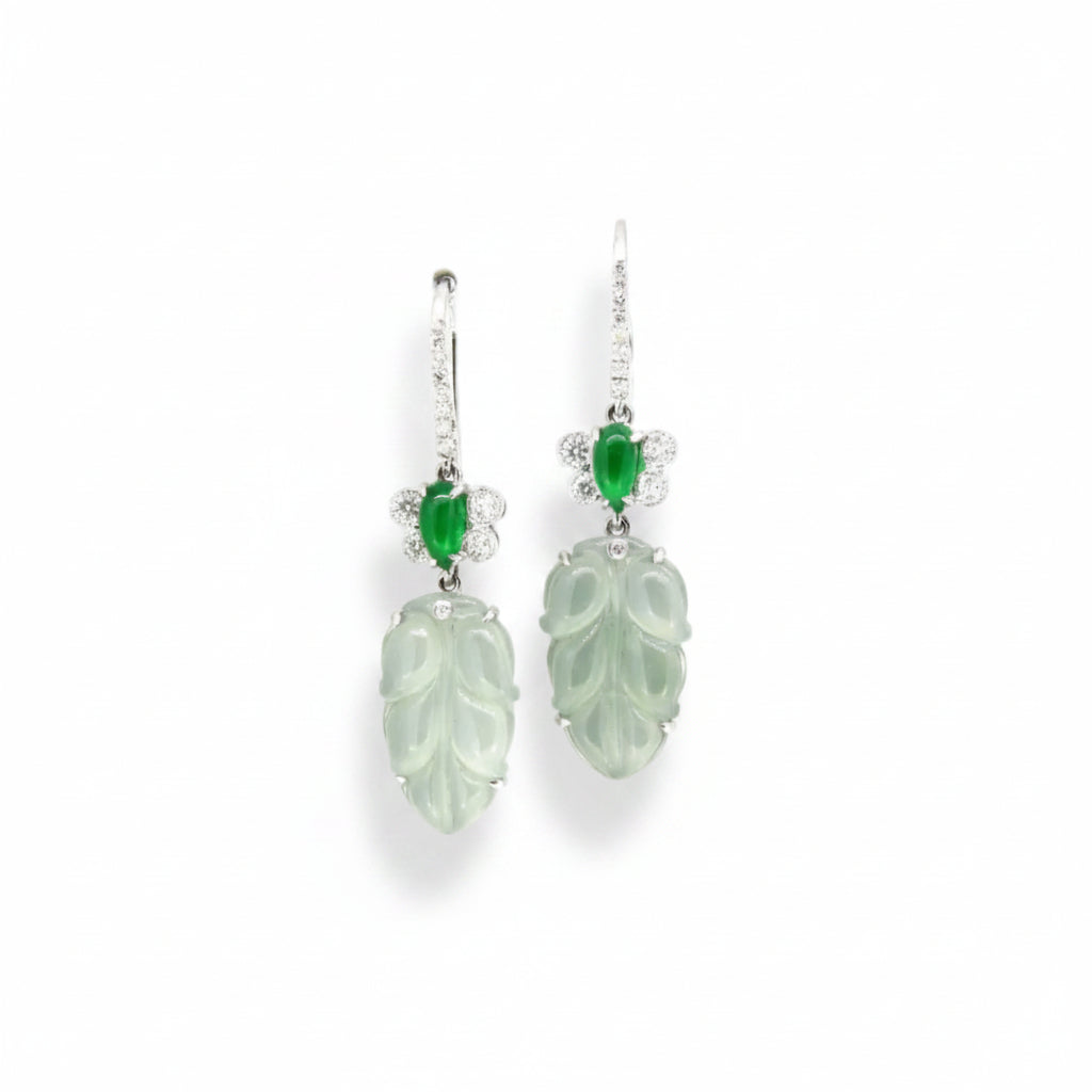 Jade Earrings - K.S. Sze & Sons