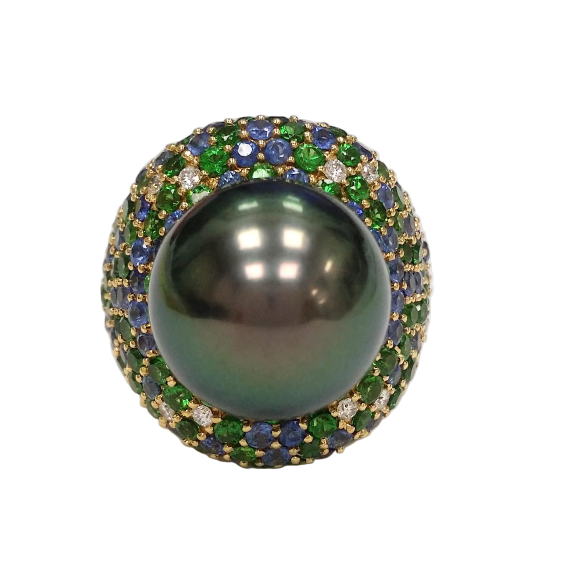 Tahitian Pearl Ring - K.S. Sze & Sons