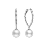 Dangling Pearl Earrings