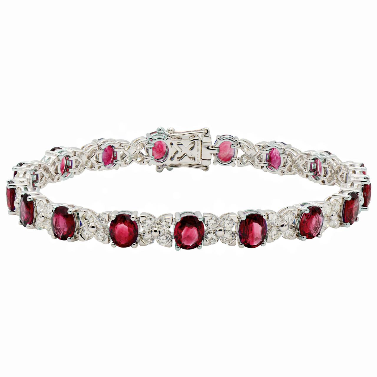 Ruby Diamond Bracelet - K.S. Sze & Sons
