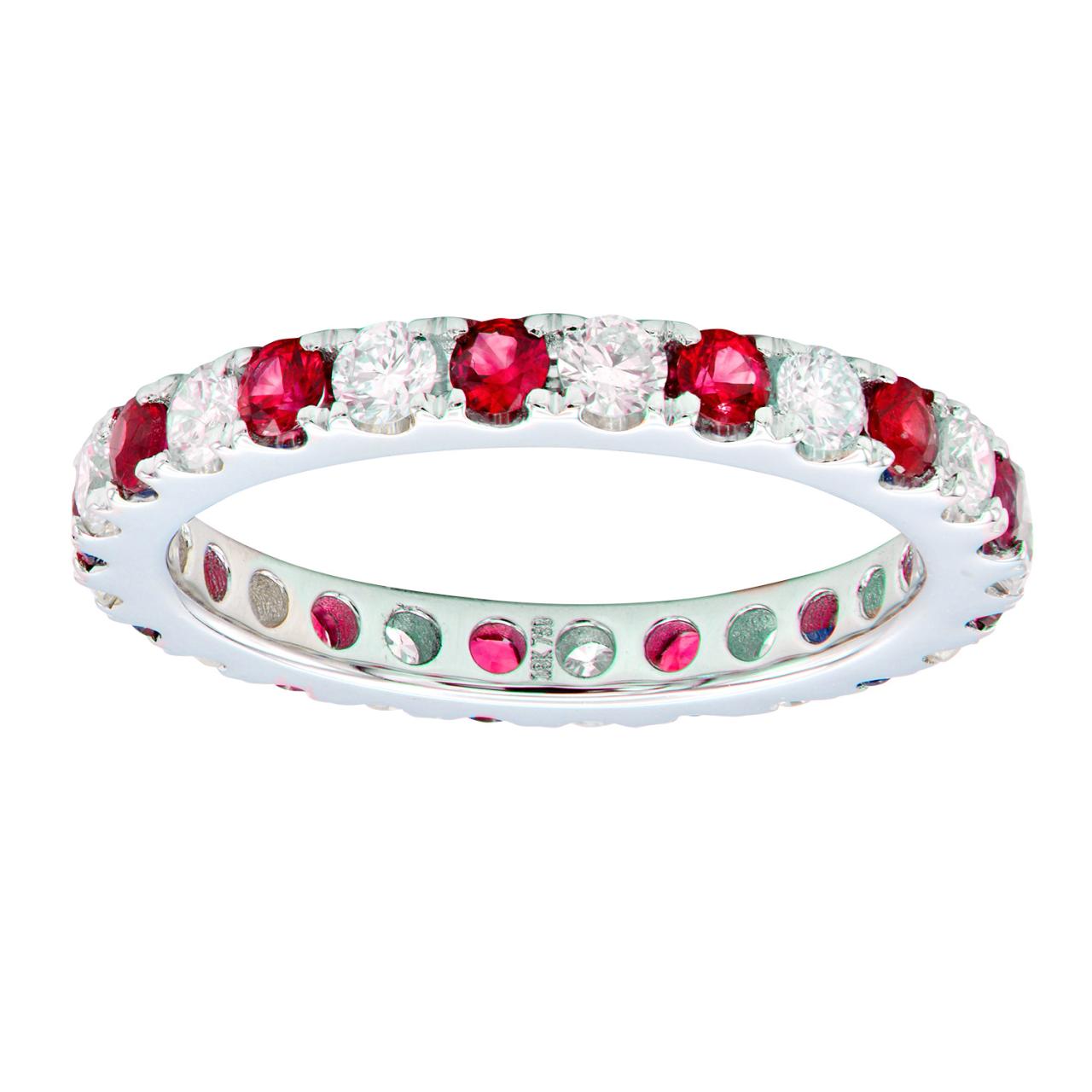 Ruby Diamond Ring - K.S. Sze & Sons