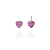 Sapphire Diamond Earrings