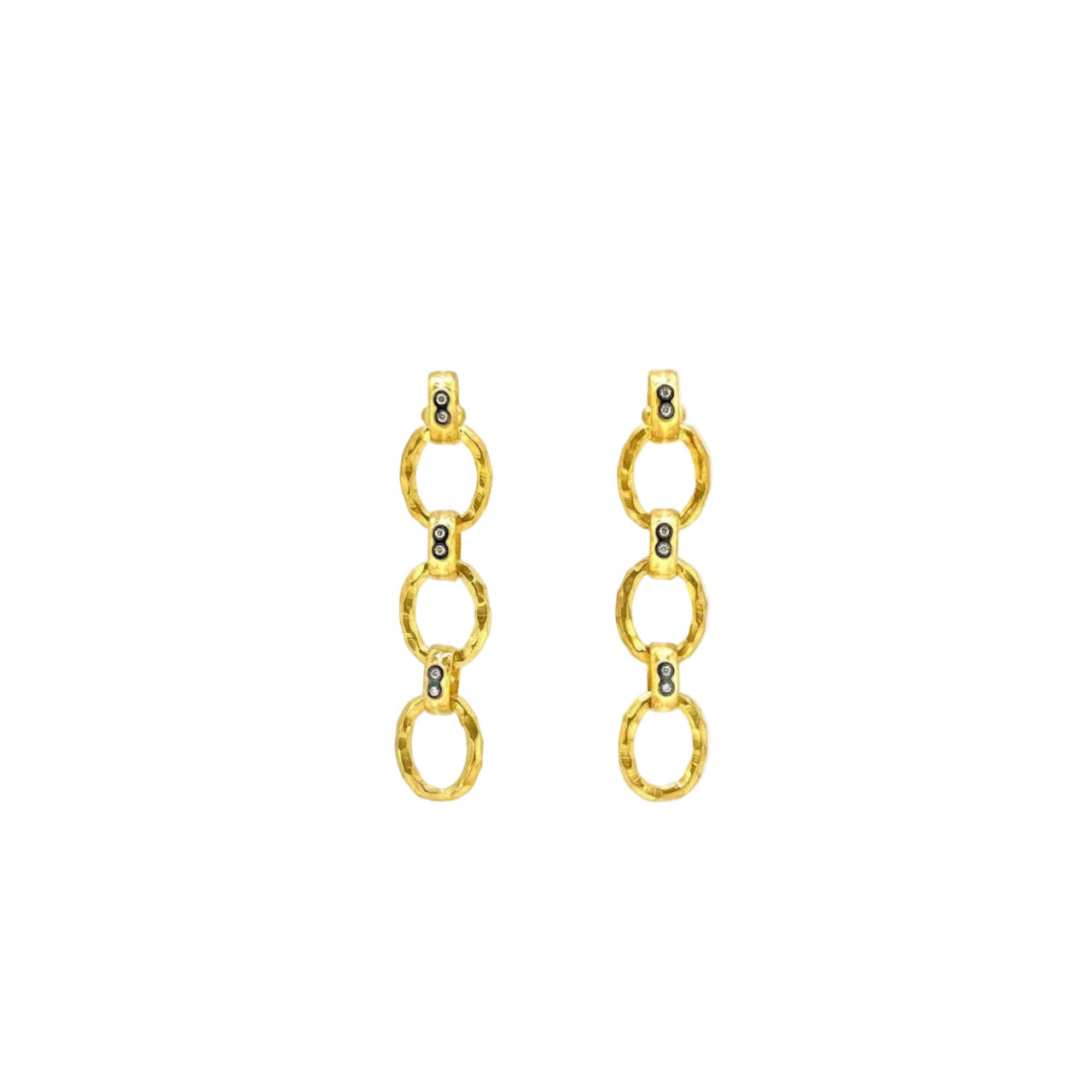 Gold Earrings - K.S. Sze & Sons