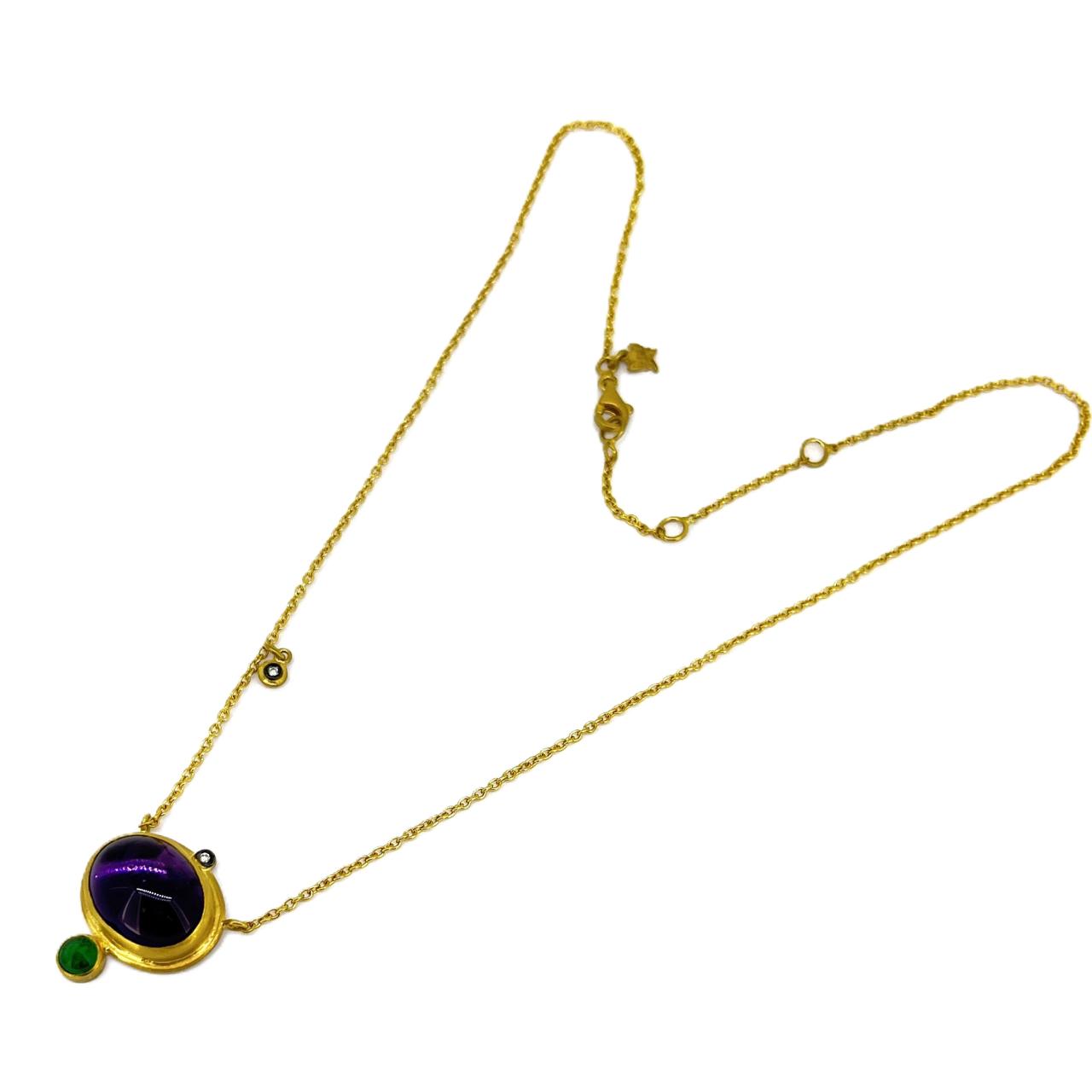 Amethyst Necklace - K.S. Sze & Sons