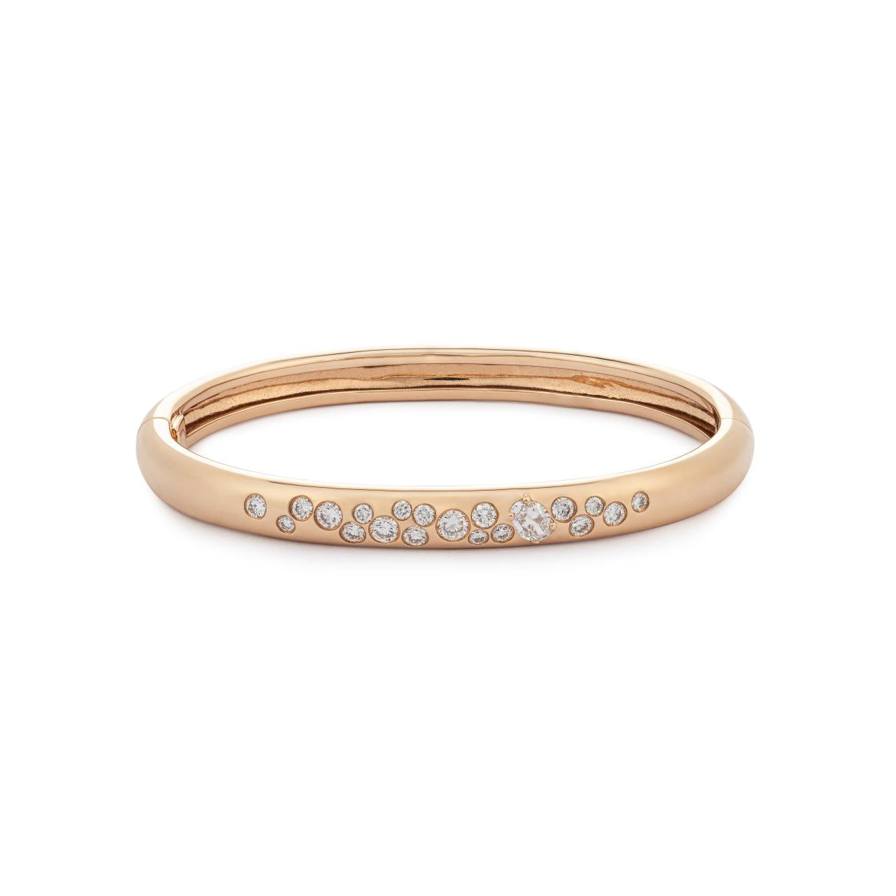 Cluster Diamond Bangle