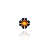 Citrine Diamond Ring