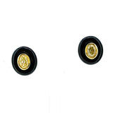 Diamond & Onyx Earrings