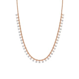Rose Gold Diamond Necklace