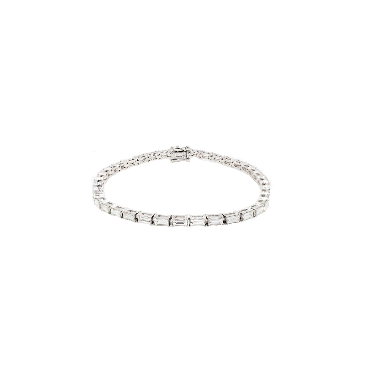 White Gold Diamond Bracelet