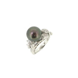South Sea Pearl  Diamond Ring