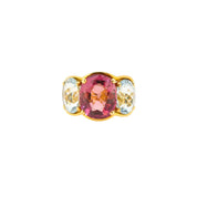 Tourmaline & Aquamarine Ring - K.S. Sze & Sons