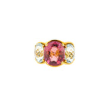 Tourmaline & Aquamarine Ring
