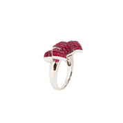 Ruby Ribbon Ring - K.S. Sze & Sons