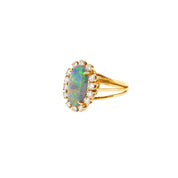 Opal Diamond Ring - K.S. Sze & Sons