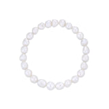 Regal Baroque White South Sea Pearl Necklace