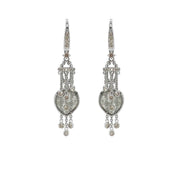 Rough Diamond Drop Earrings - K.S. Sze & Sons