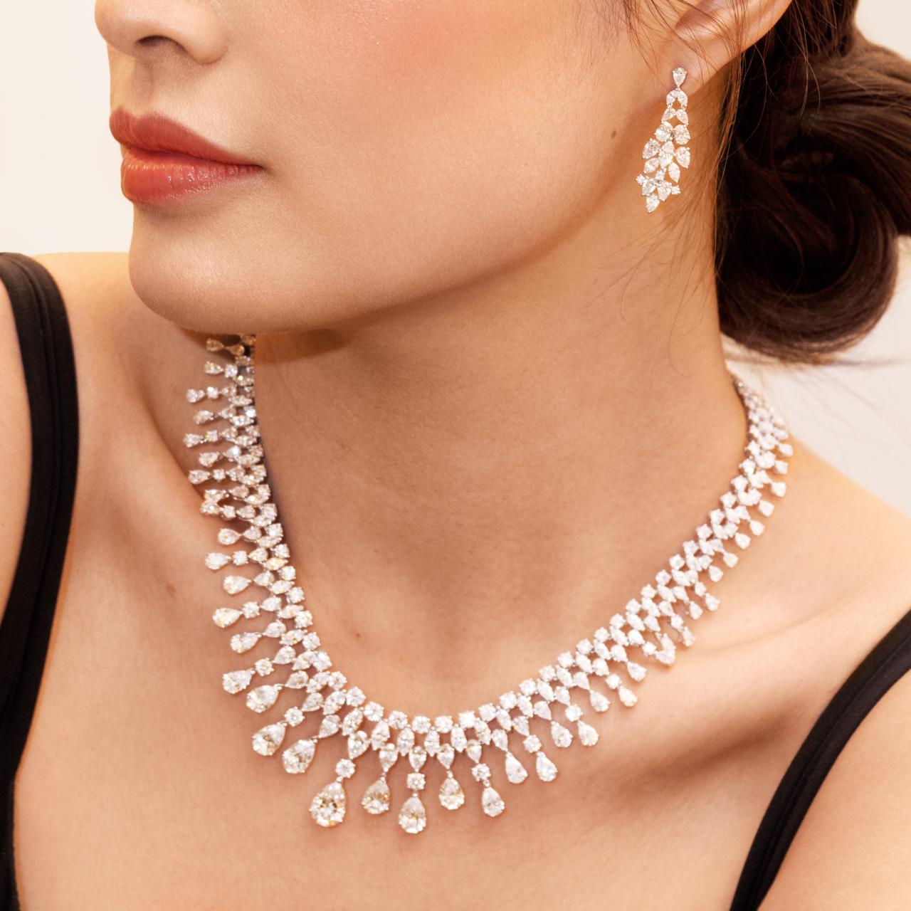 Diamond Necklace (GIA Certificate) - K.S. Sze & Sons