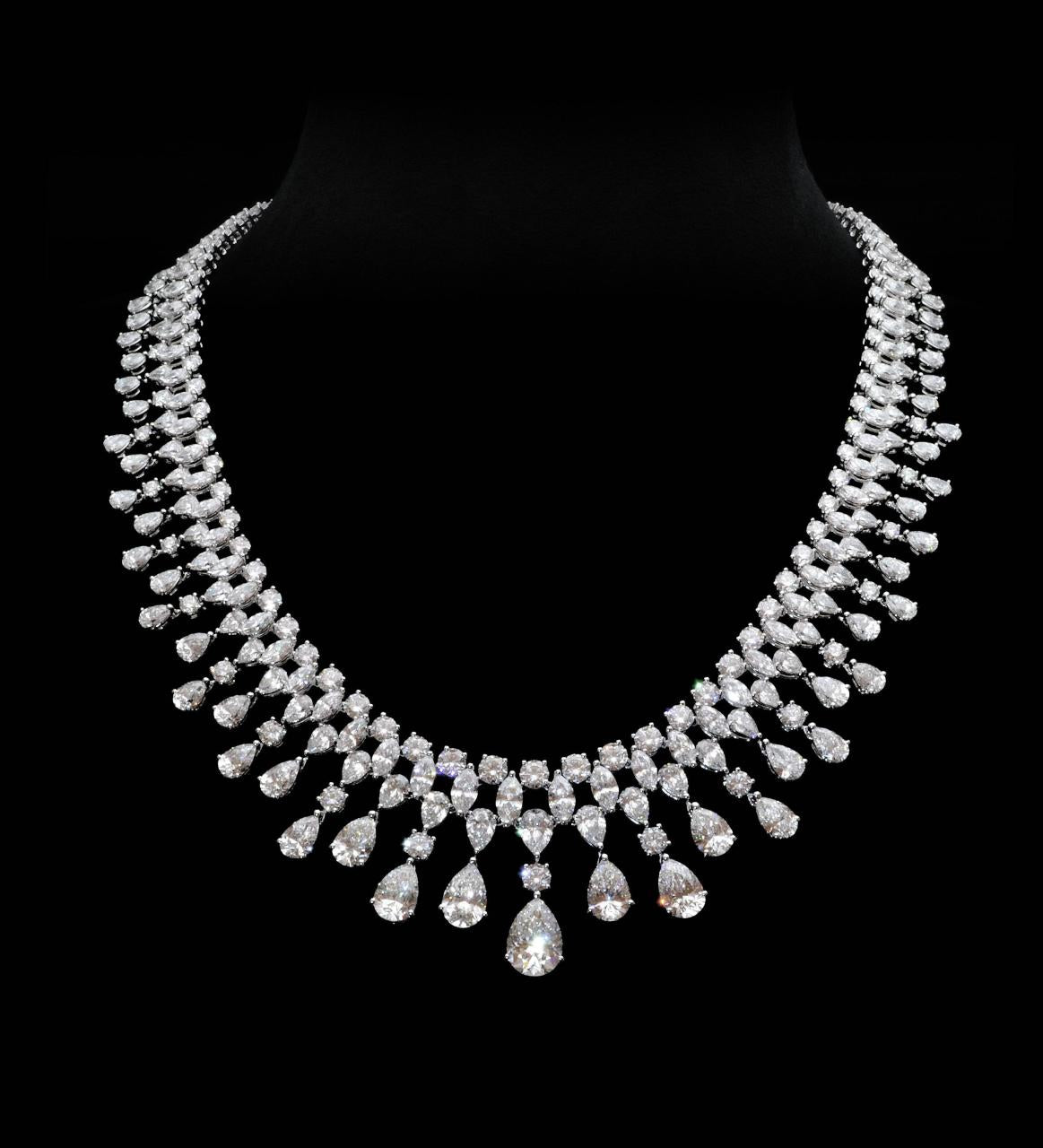Diamond Necklace (GIA Certificate) - K.S. Sze & Sons