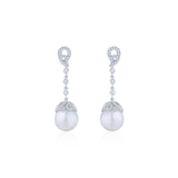 White South Sea Pearl Radiance Drop Earrings