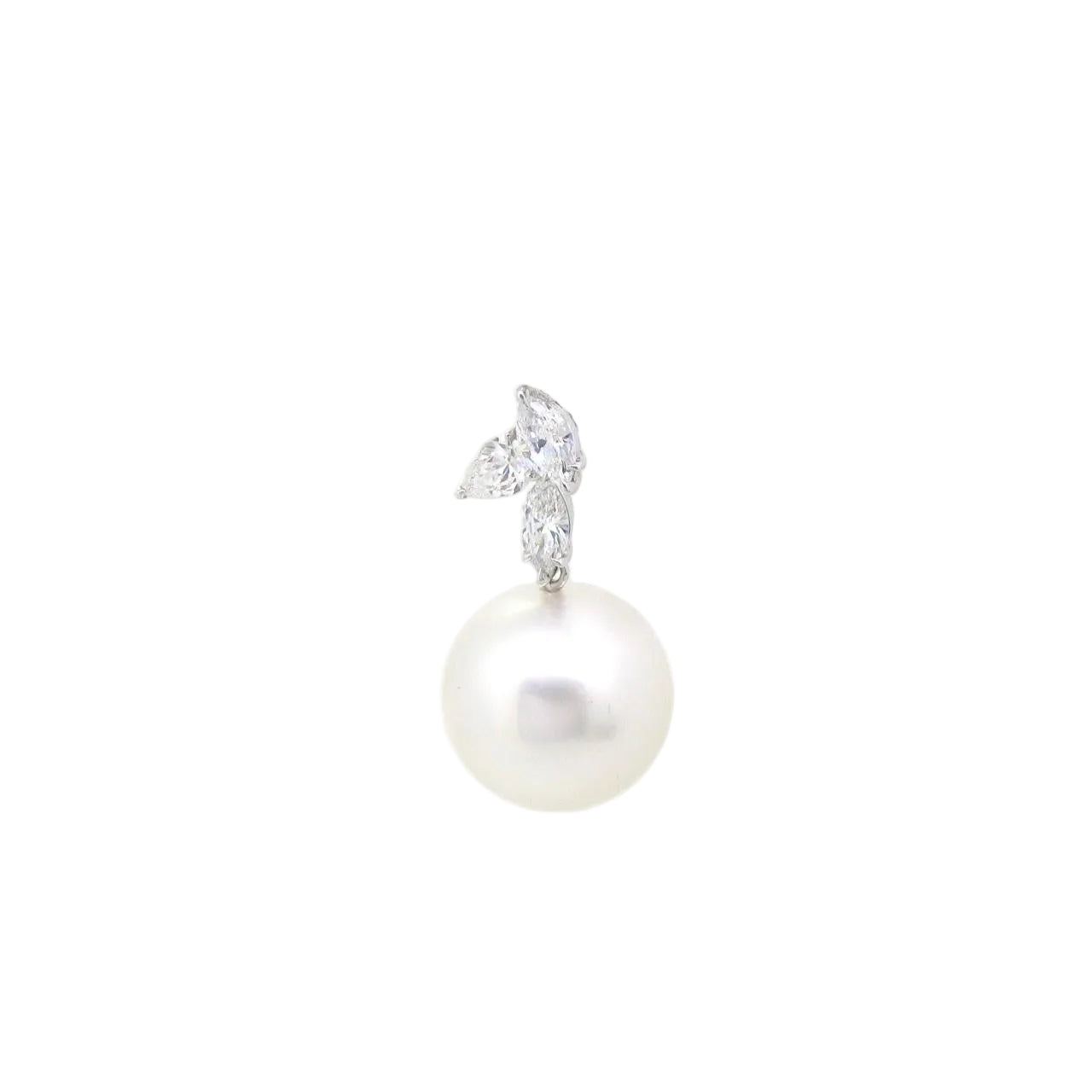 South Sea Pearl & Diamond Pendent - K.S. Sze & Sons