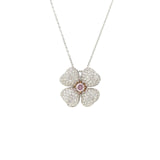 Pink & White Diamond Necklace (GIA Certificate)