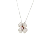 Pink & White Diamond Necklace (GIA Certificate) - K.S. Sze & Sons