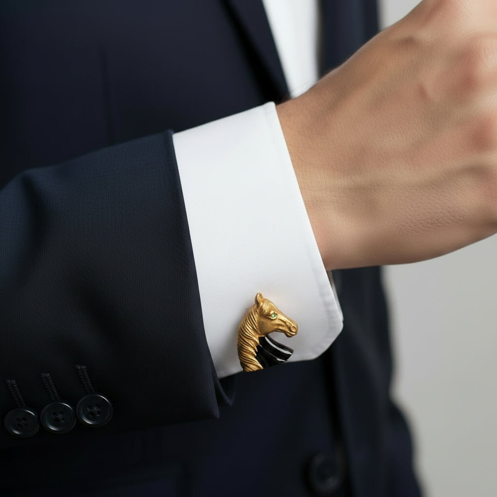 Horse Head Cufflinks
