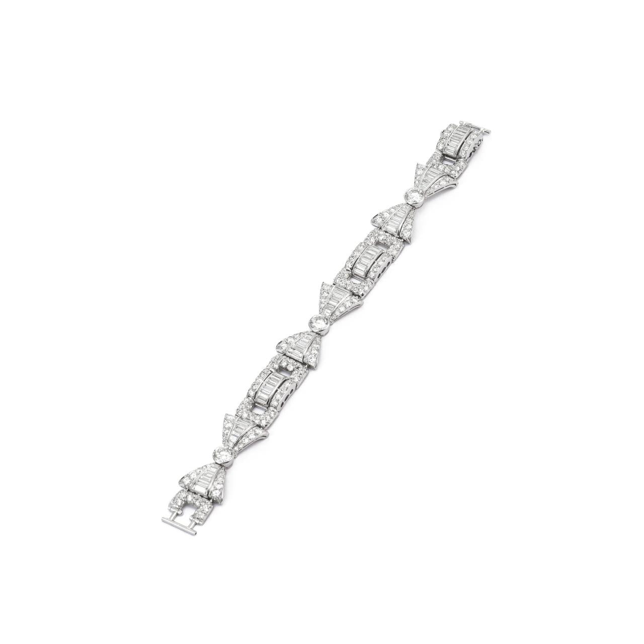 White Diamond Bracelet