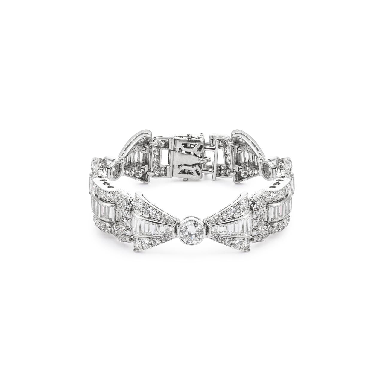 White Diamond Bracelet