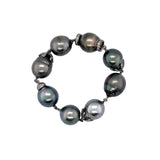 Tahitian South Sea Pearl & Diamond Bracelet