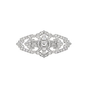 Platinum Diamond Brooch - K.S. Sze & Sons