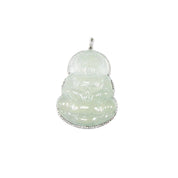 White Jadeite Pendant - K.S. Sze & Sons