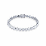 White Diamond Tennis Bracelet