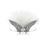 Antique Pair Of Diamond Wing Brooches/Tiara