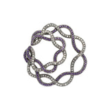 The Scallop Crescent Brooch